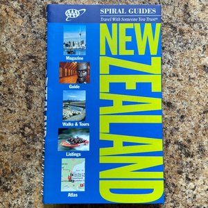 New Zealand AAA Spiral Guide Travel Guidebook Travel Book 3rd Edition